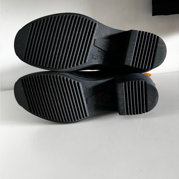 Aigle Navy Rain Boots with Red Trim, Size 37 - Picture 6 of 6